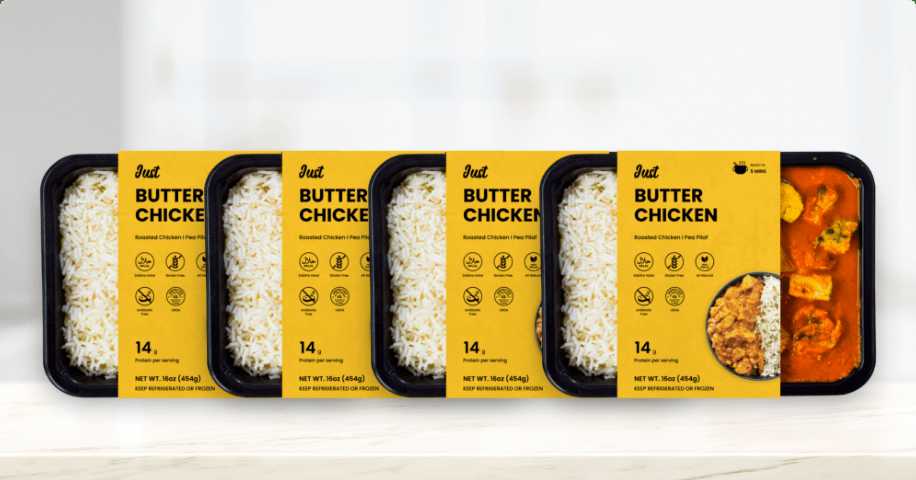 Ready To Eat Indian Meal Special - Butter Chicken (4 Meals)