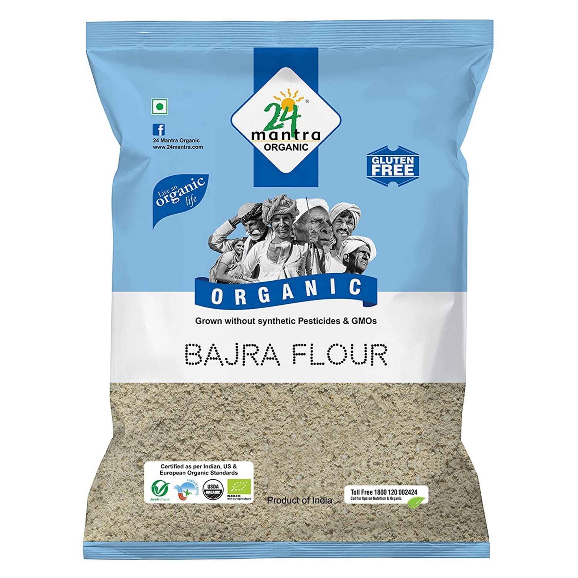 Buy 24mantra Bajra Flour 2 Lbs Manpasand Quicklly