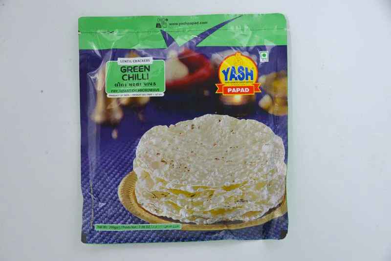 Yash Green Chili Papad