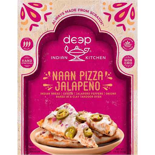 Buy Deep Naan Pizza Jalapeno 224 Gm Manpasand Quicklly