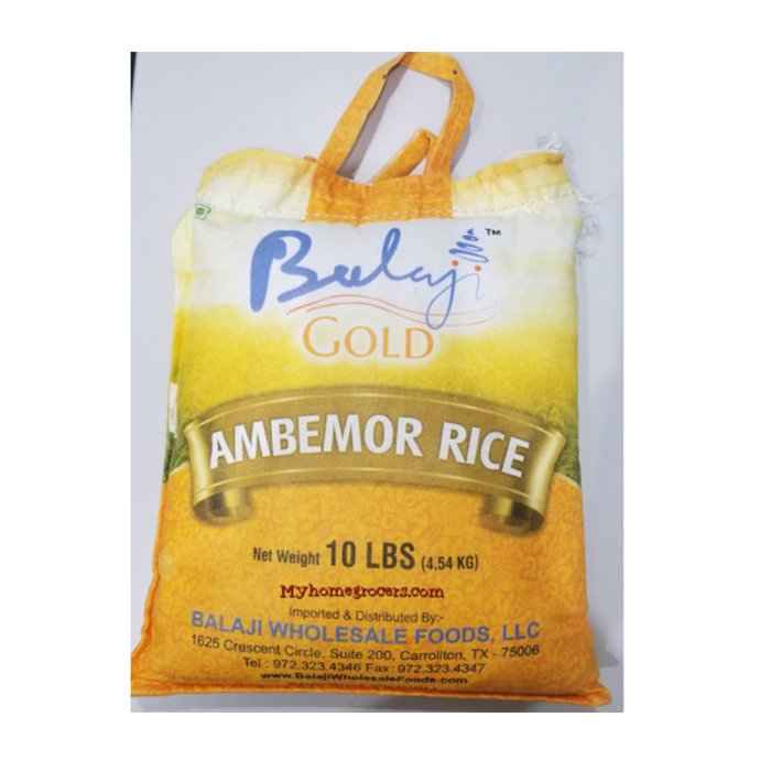 Buy Balaji Ambemore Rice 10 Lbs | Aapka Bazaar - Quicklly