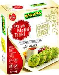 Karrara Palak Methi Tikki