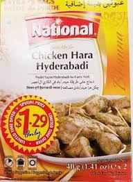 National Chicken Hara Hyderabadi