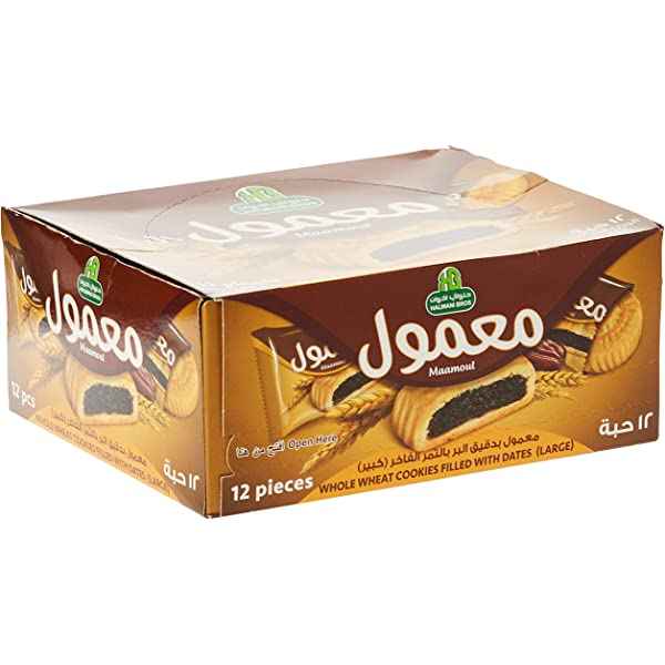 HALWANI MAAMOUL WHOLE WHEAT DATE FILLED 