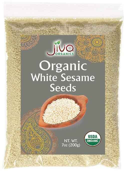 JIVA ORGANIC WHITE SESAME SEDDS