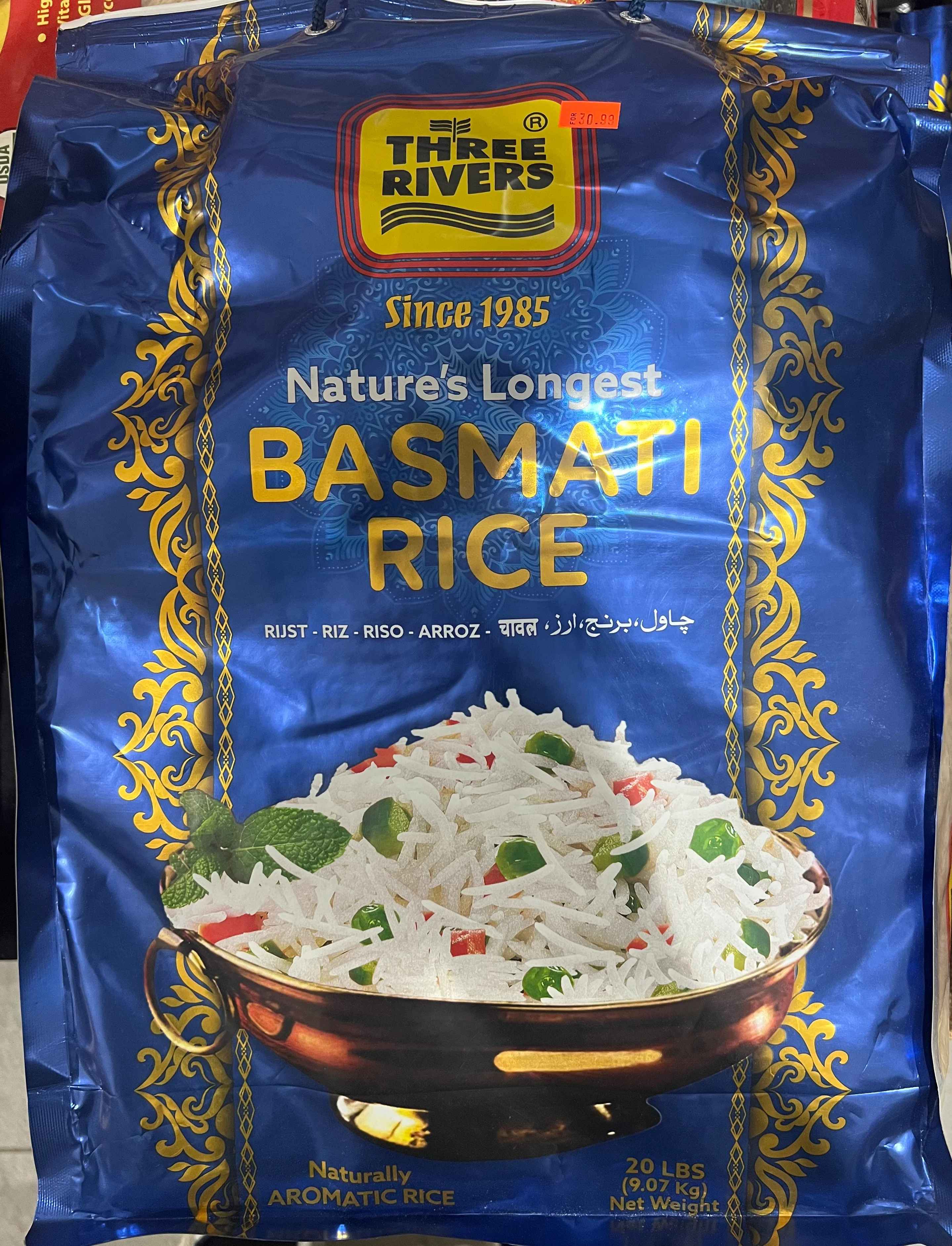 3RIVER BASMATI RICE