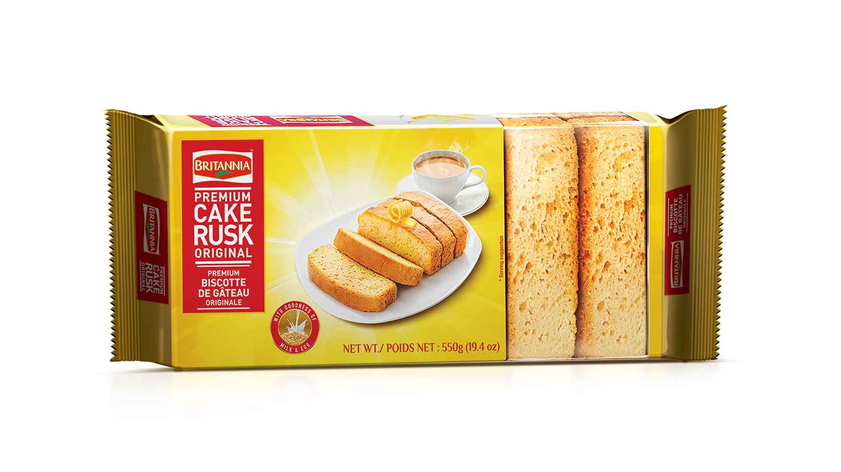 Buy Britannia Cake Rusk 550 Gm | South Shore Desi Market - Quicklly