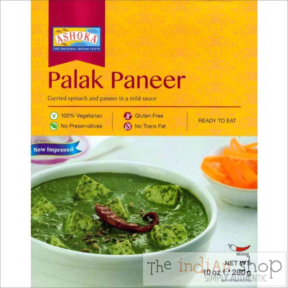 Ashoka Palak Paneer RTE 