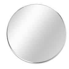 Buy Polishe Chrome Round Mirror 1 Count | Himalayan Bazaar - Quicklly