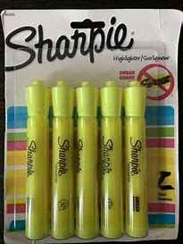 Sharpie Yellow Highlighter