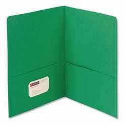 Two Pocket Folder Green