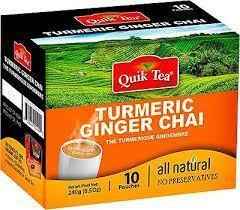 QUIK TEA TURMERIC GINGER CHAI