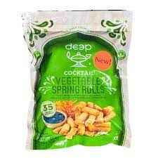 Deep Cocktail Vegetable Spring Rolls