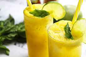 RAINBOW MANGO BASIL DRINK 