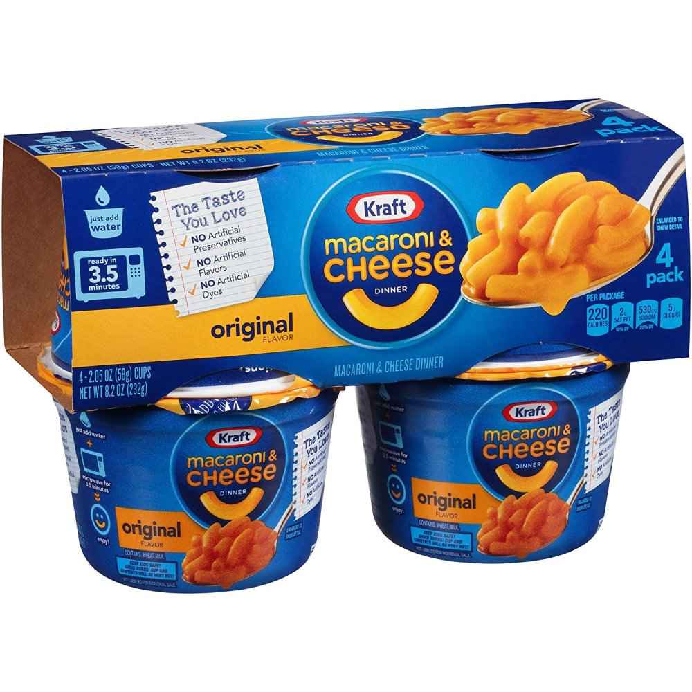Kraft Easy Mac Cups