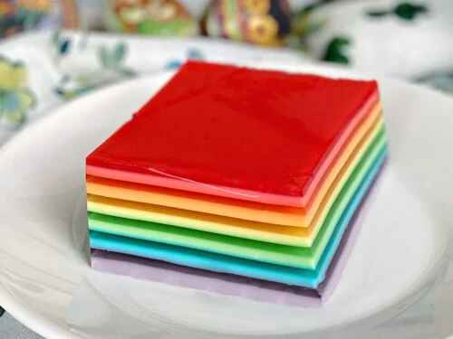 Rainbow Gelatin