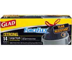 GLAD Extra Strong 30 Gal Trash Bags