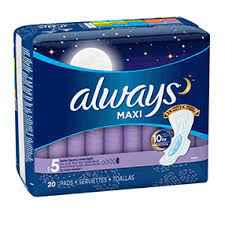 Maxi Overnight Extra Heavy Flow Pads