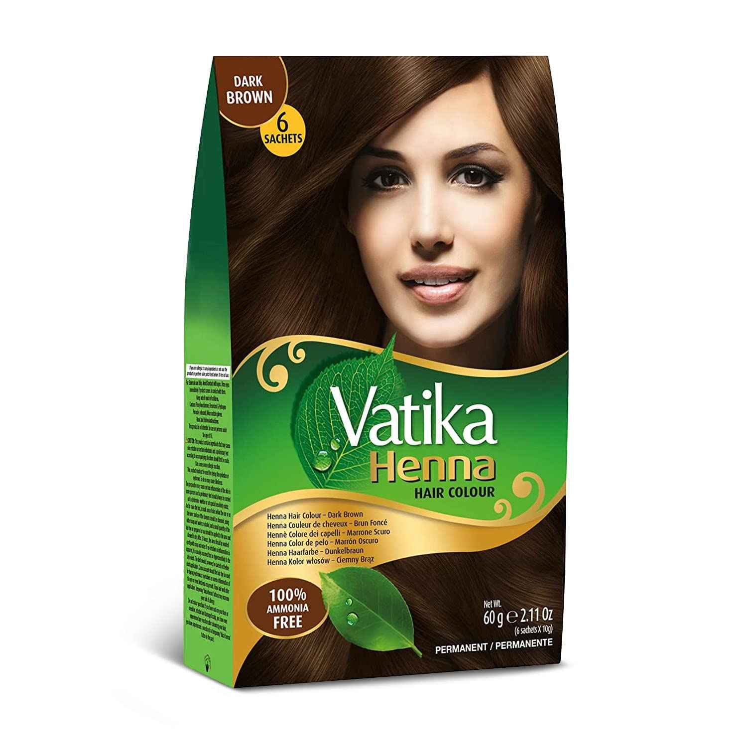 VATIKA HENNA HAIR DARK BROWN
