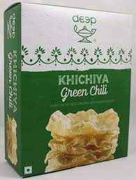 Deep Green Chili Khichiya