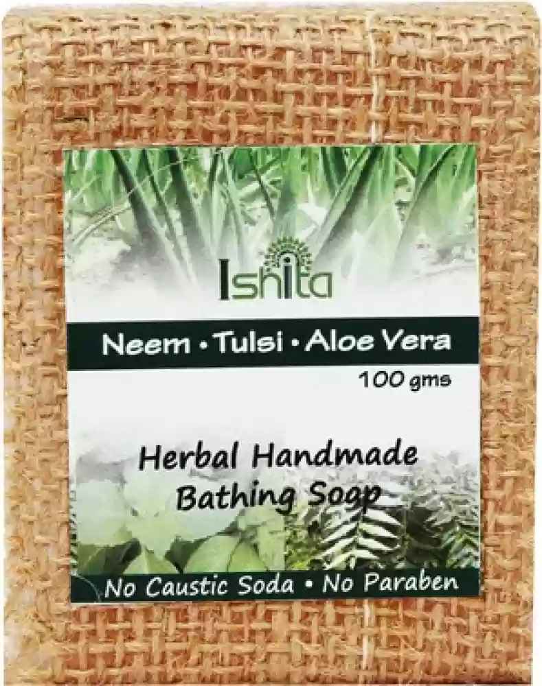 ISHITA SOAP NEEM TULSI ALOE VERA 