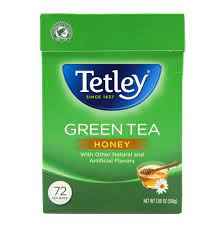 TETLEY GREEN TEA WITH HONEY 