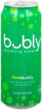 BUBLY LIME SPARKLING WATER 