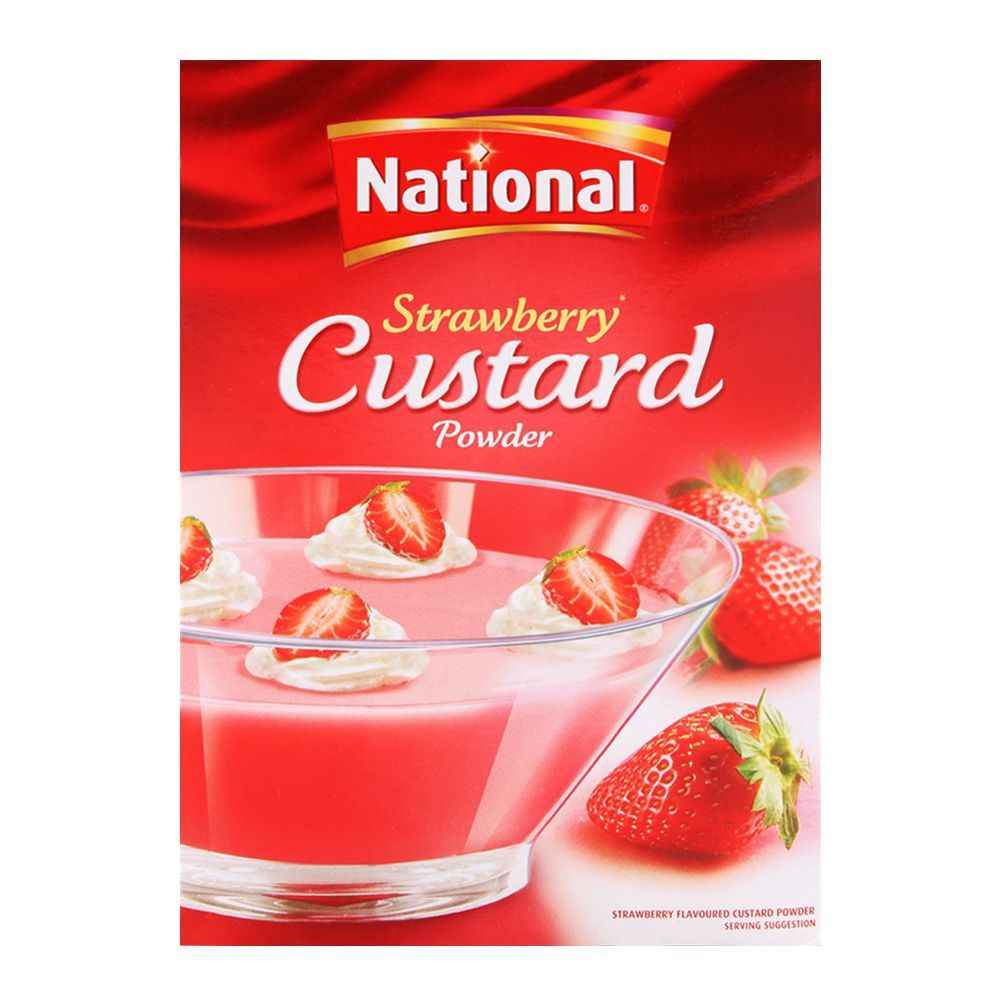 NATIONAL CUSTARD STRAWBERRY