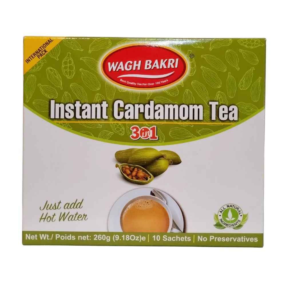 Wagh Bakri Instant Cardamom Tea Sweetened