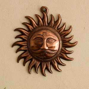  Metal Wall Hanging Of Sun