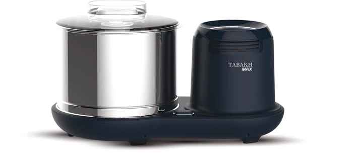Tabakh Max 2-Liter Stone Wet Grinder With Atta Kneader & Coconut Scraper 110V