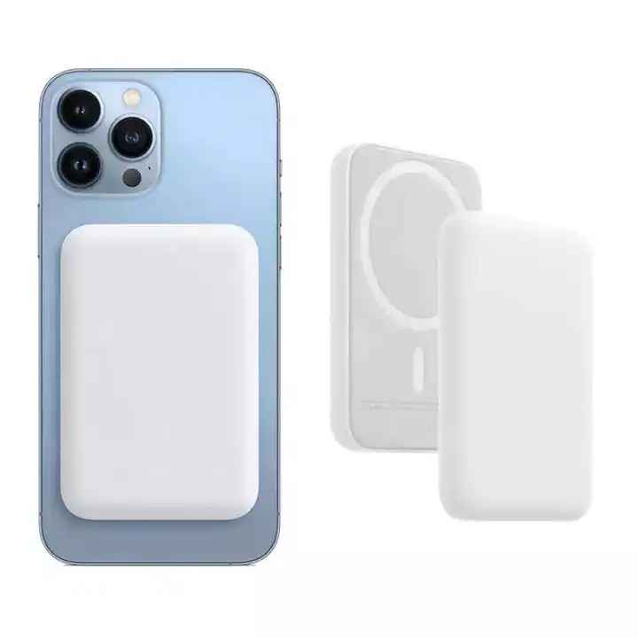 2023 Hot Selling Portable Mafsafe Strong Magnetic Phone Wireless Charger 5000Mah Power Bank