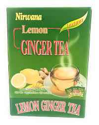 NIRWANA LEMON GINGER TEA 