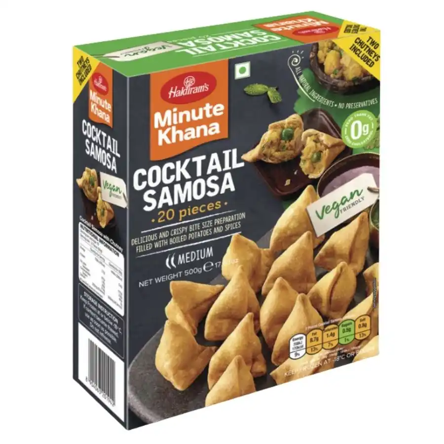 Haldiram Potato & Peas Cocktail Samosa