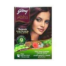 Godrej Abha Henna Colour  Bugundy  