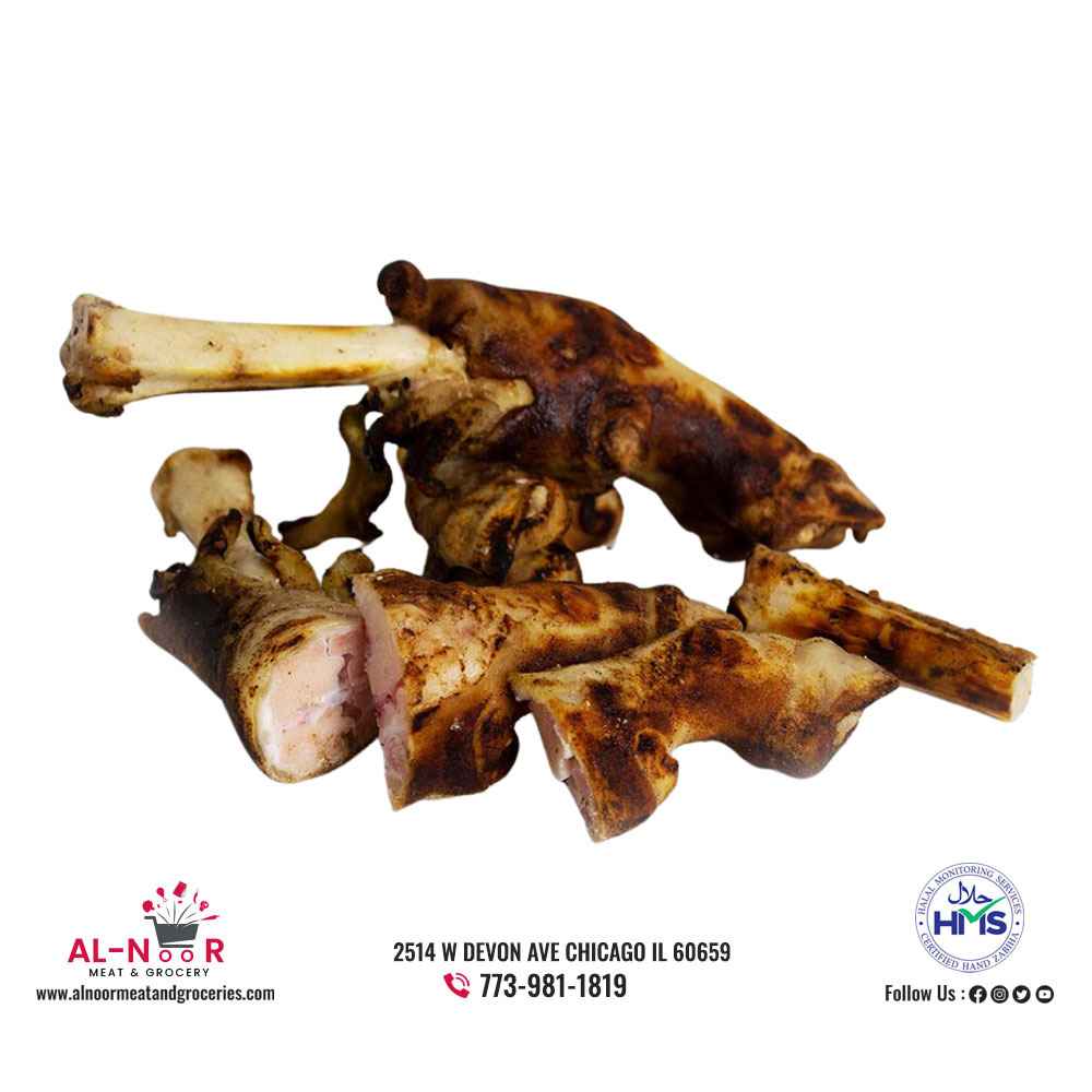 Buy Zabiha Halal Goat Paya Roasted 1 Lbs Al Noor Meat Market Quicklly