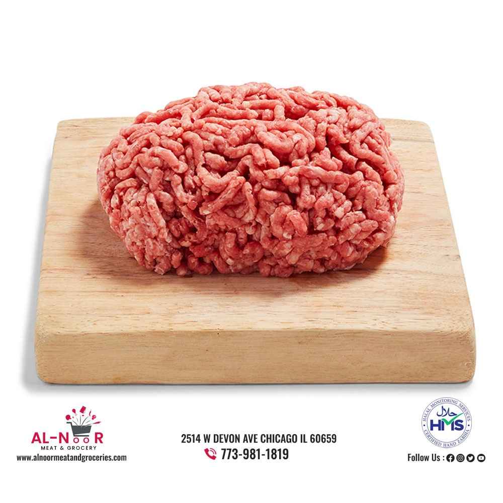 Buy Zabiha Halal Beef Ground 1 Lbs Al Noor Meat Market Quicklly