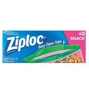ZIPLOCK SNACK BAG 