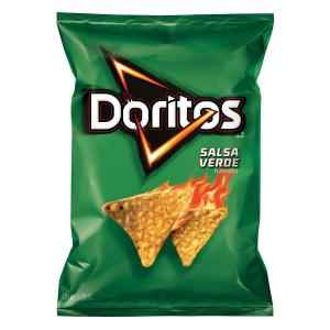 DORITOS SALSA VERDE TORTILLA CHIPS 