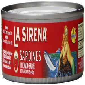 LA SIRENA SARDINE IN TOMATO SAUCE (OVAL) 