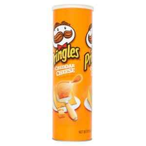 PRINGLES  CHEDDAR CHEESE CAN 