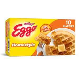 KELLOGGS EGGO WAFFLE HOMESTYLE 