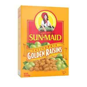 SUN MAID RAISINS GOLDEN 