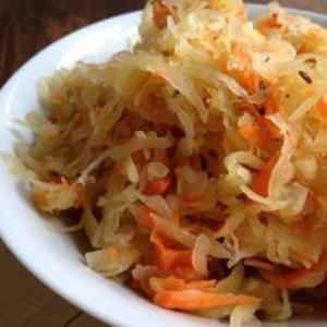 ZERGUT POLISH SAUERKRAUT WITH CARROTS 