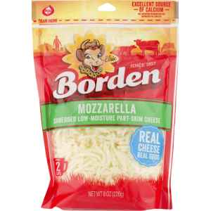 BORDEN SHREDDED MOZZARELLA 