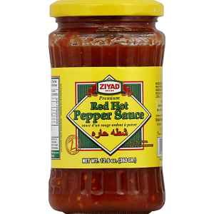 ZIYAD SHATTA RED HOT PEPPER SAUCE 