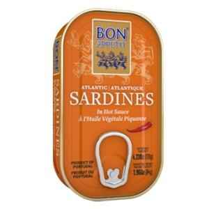 BON APPETIT SARDINES IN HOT SAUCE 