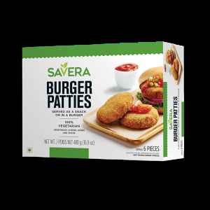 SAVERA VEGGIE BURGER PATTIES 