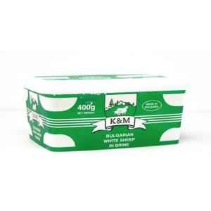 K&M BULGARIAN SHEEP WHITE CHEESE IN BRINE 