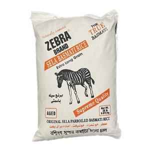 ZEBRA SUPER SELA BASMATI RICE ORANGE STRIP